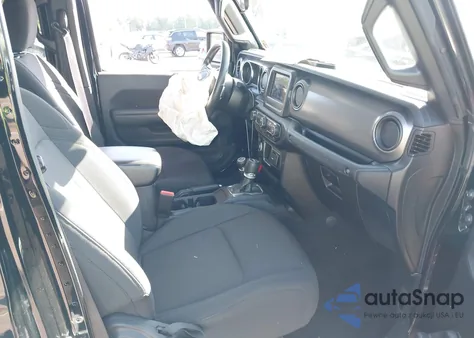 2022 Jeep Wrangler Unlimited Sport 4X4 z USA, uszkodzony, nr VIN 1C4HJXDN4NW255589